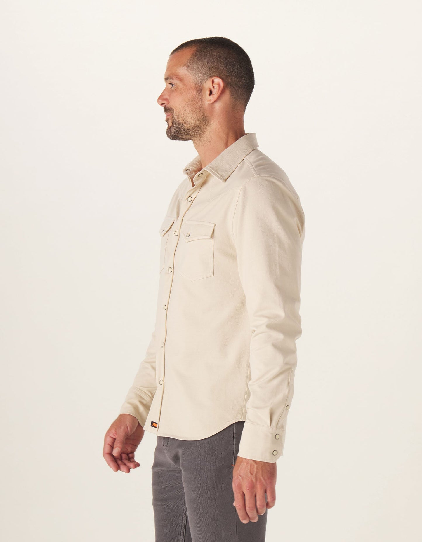 Tentoma Western Shirt - Bone