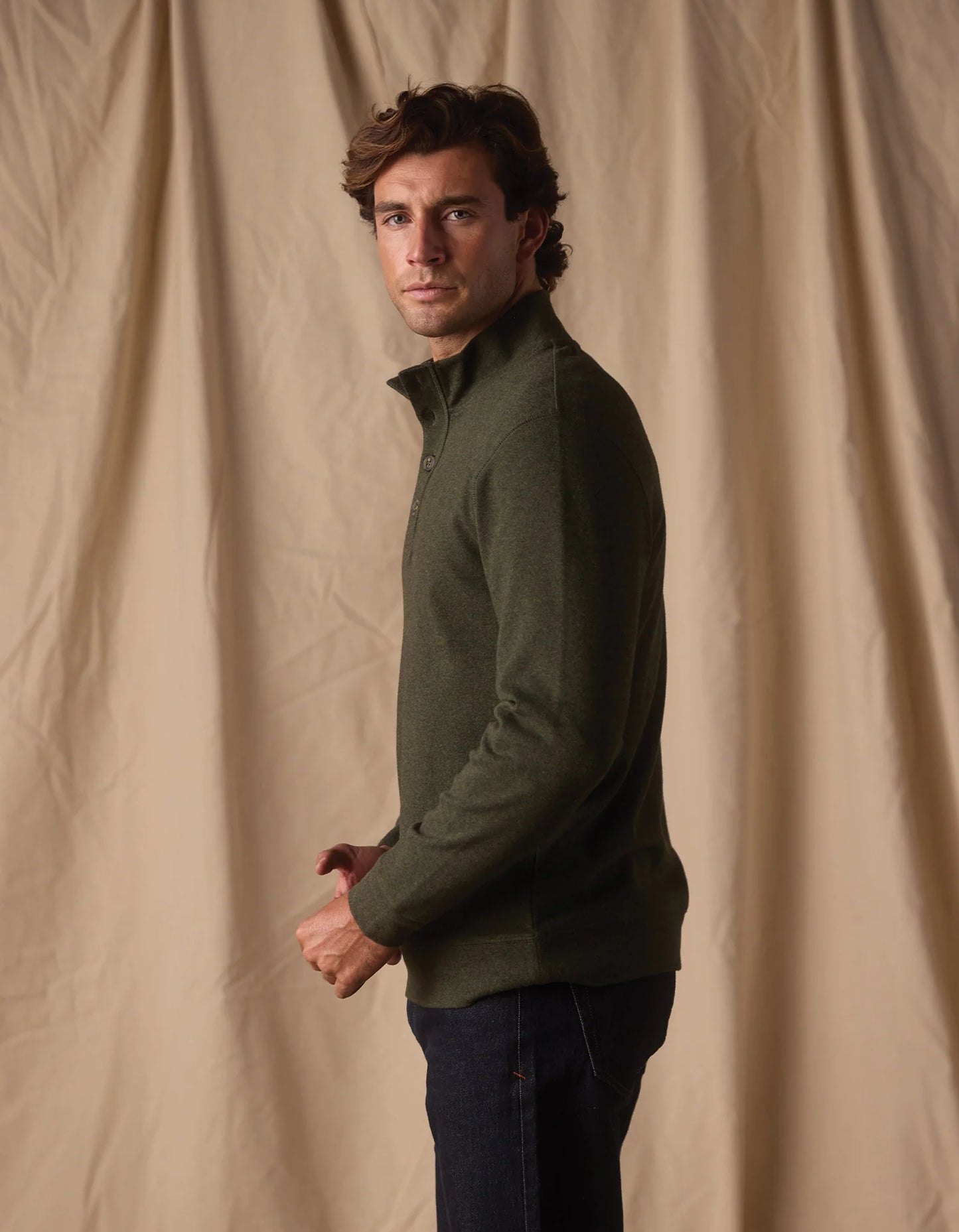 Puremeso Button Popover - Olive