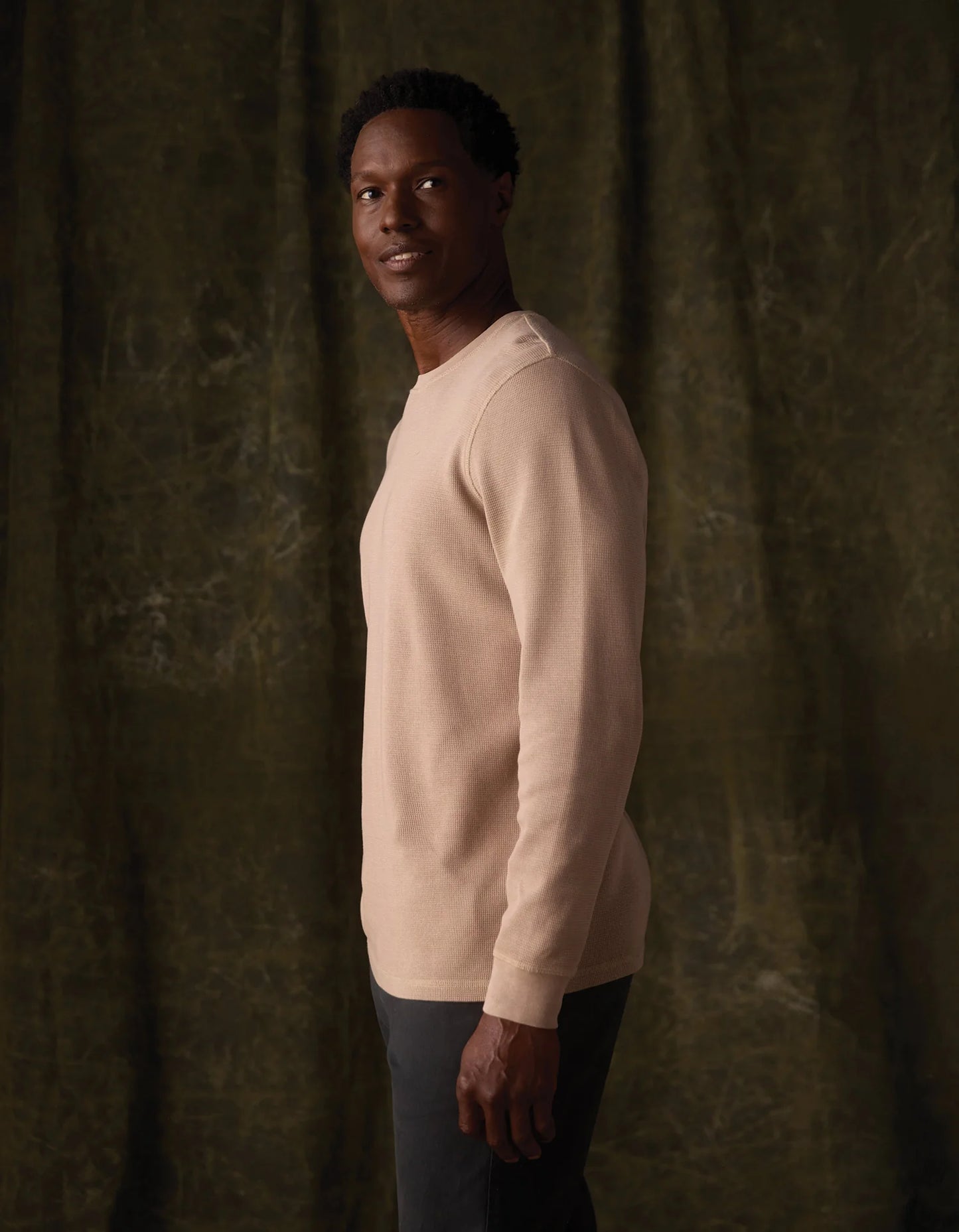 Vintage Thermal Crew - Mink