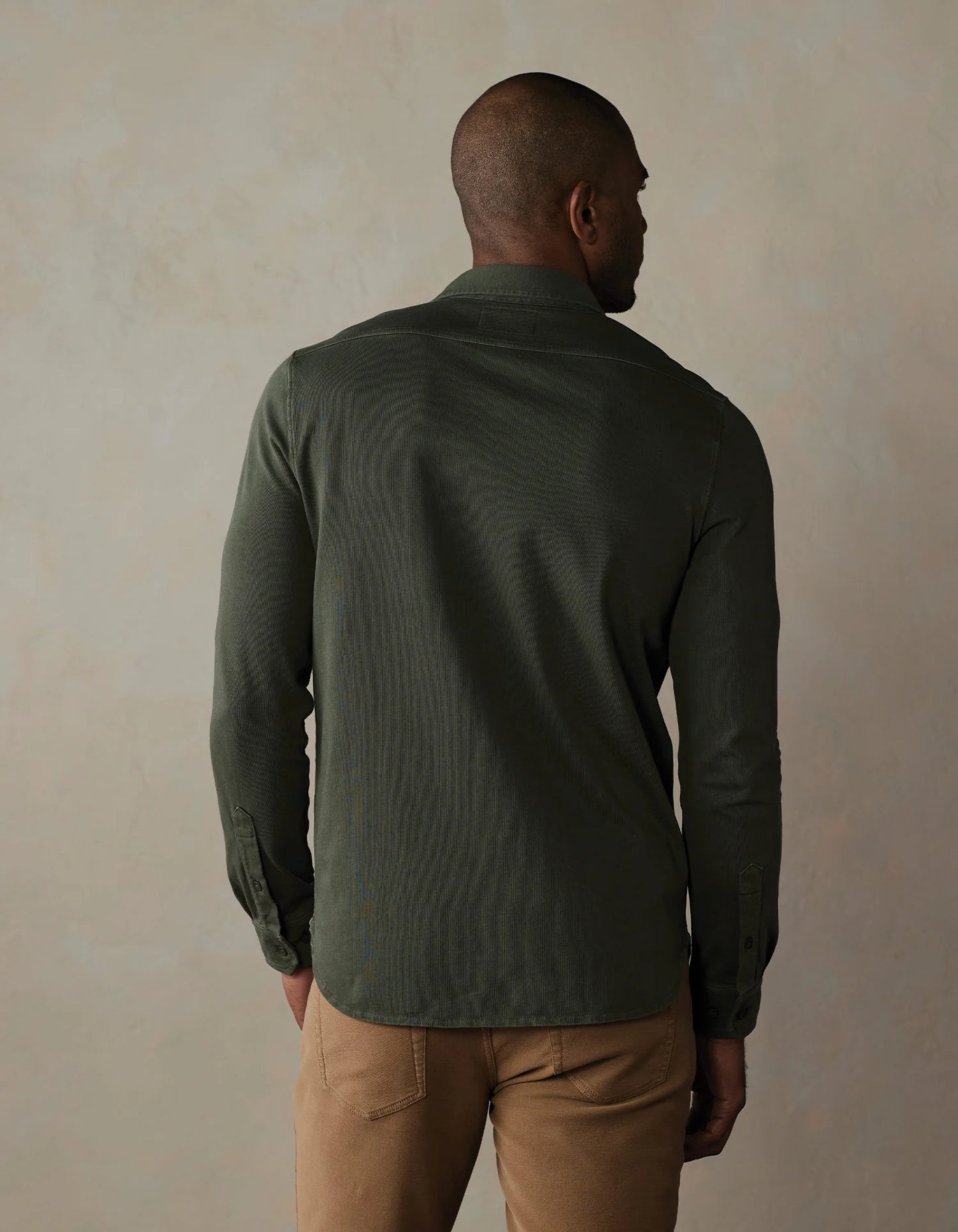 Lennox Jersey Button Up - Alpine
