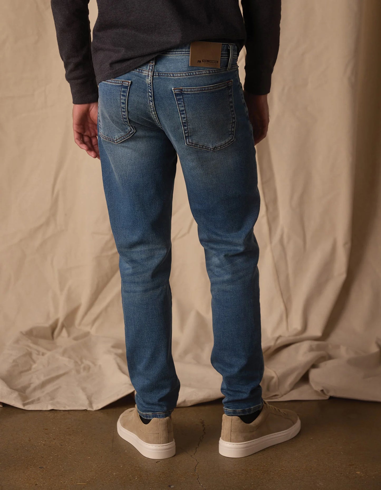 Comfort Terry Jean - Dark Wash