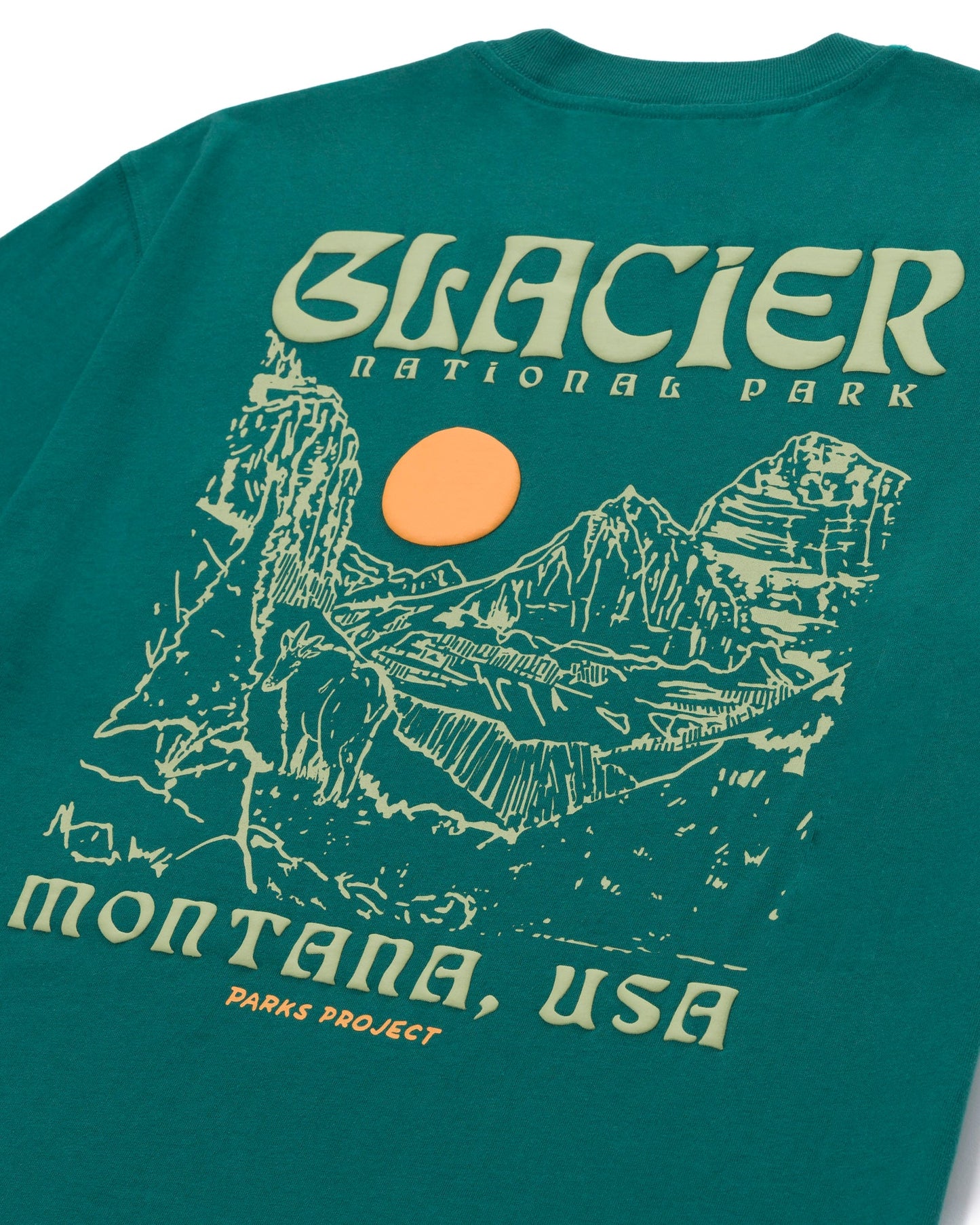Glacier Puff Print Pocket Tee