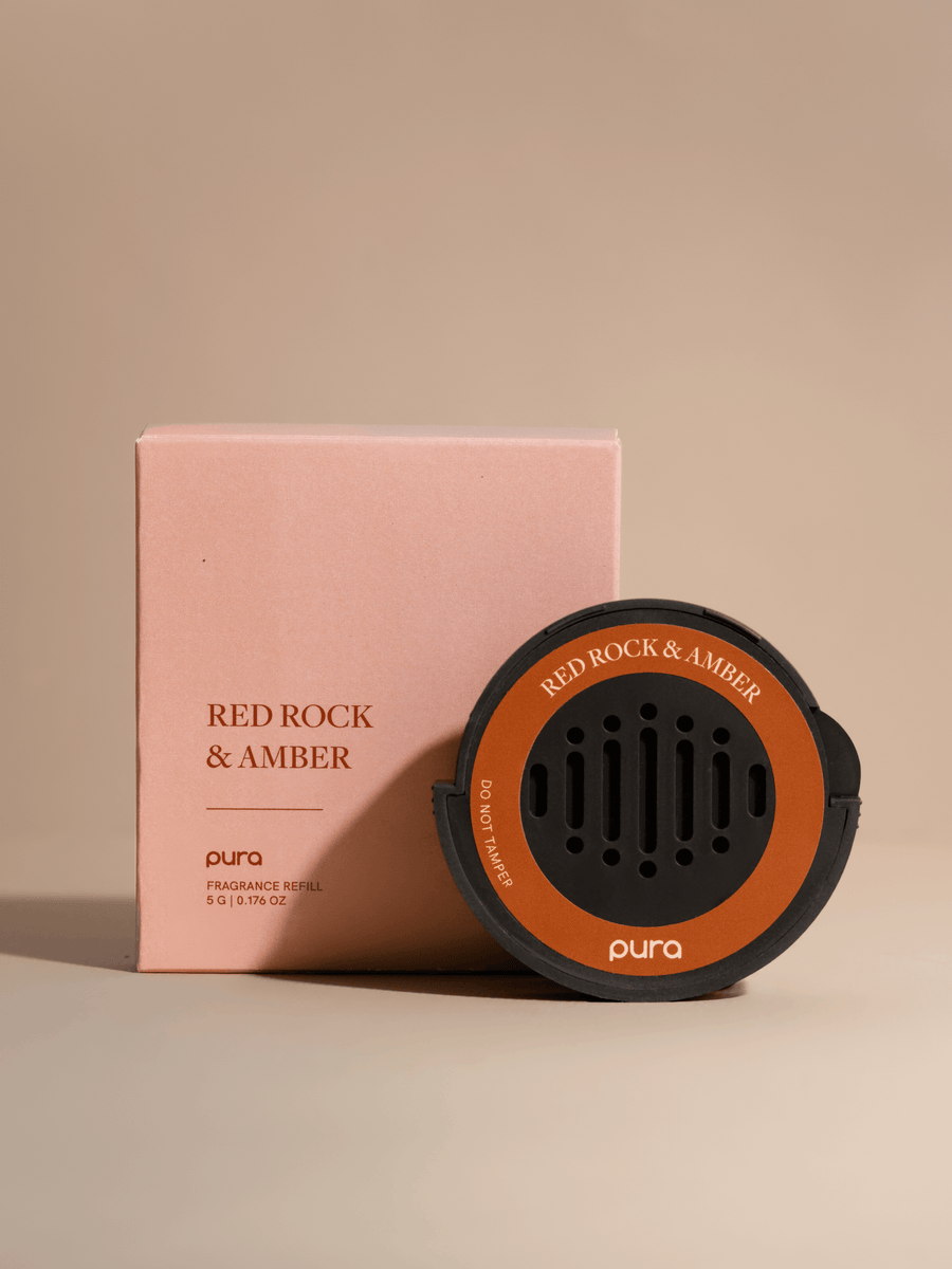 Pura Car Diffuser Refill - Red Rock & Amber