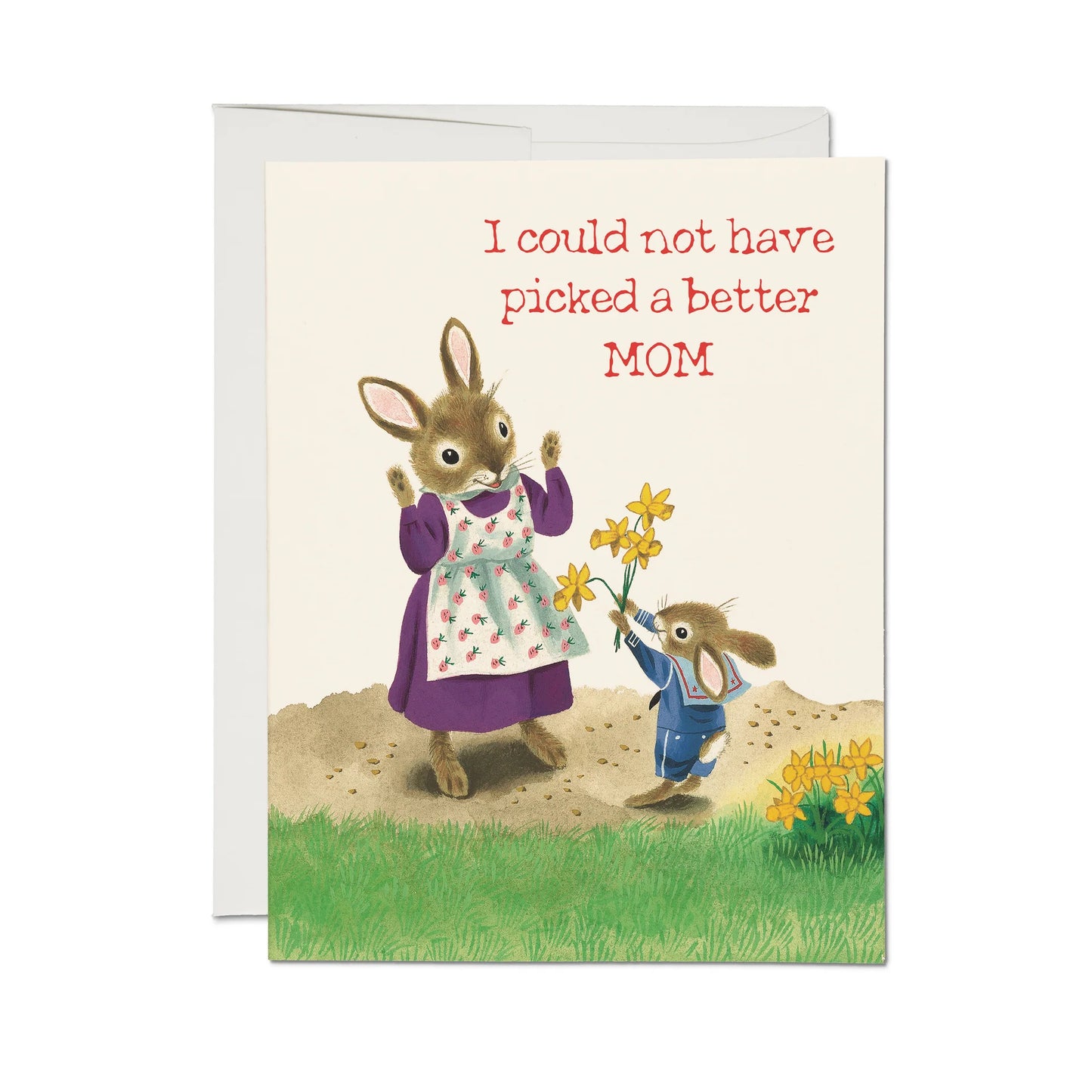 Daffodil Mom Greeting Card