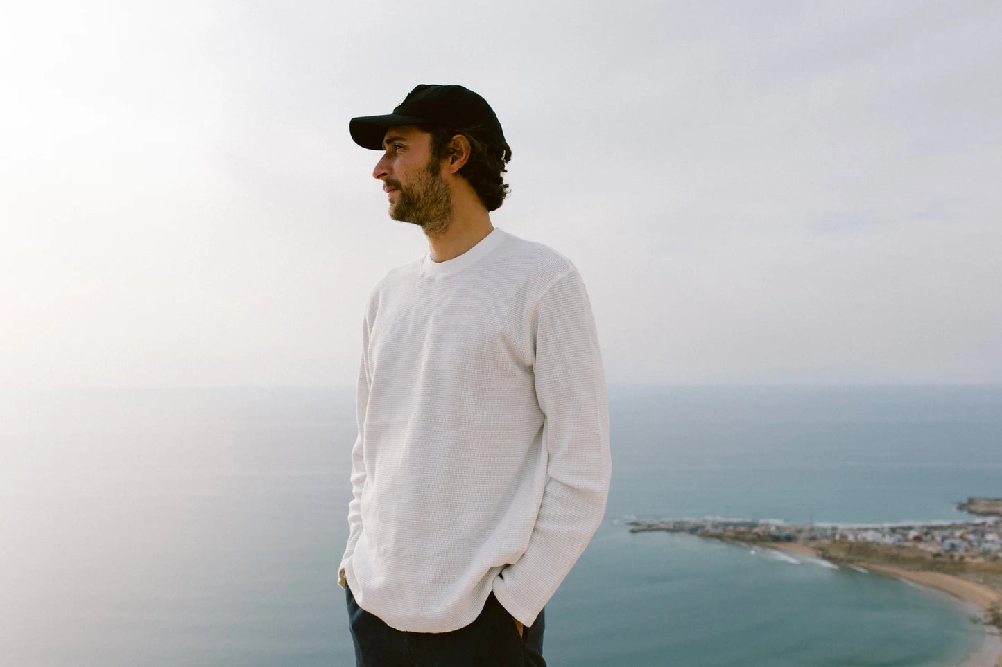 Classic Waffle Knit - Vintage White