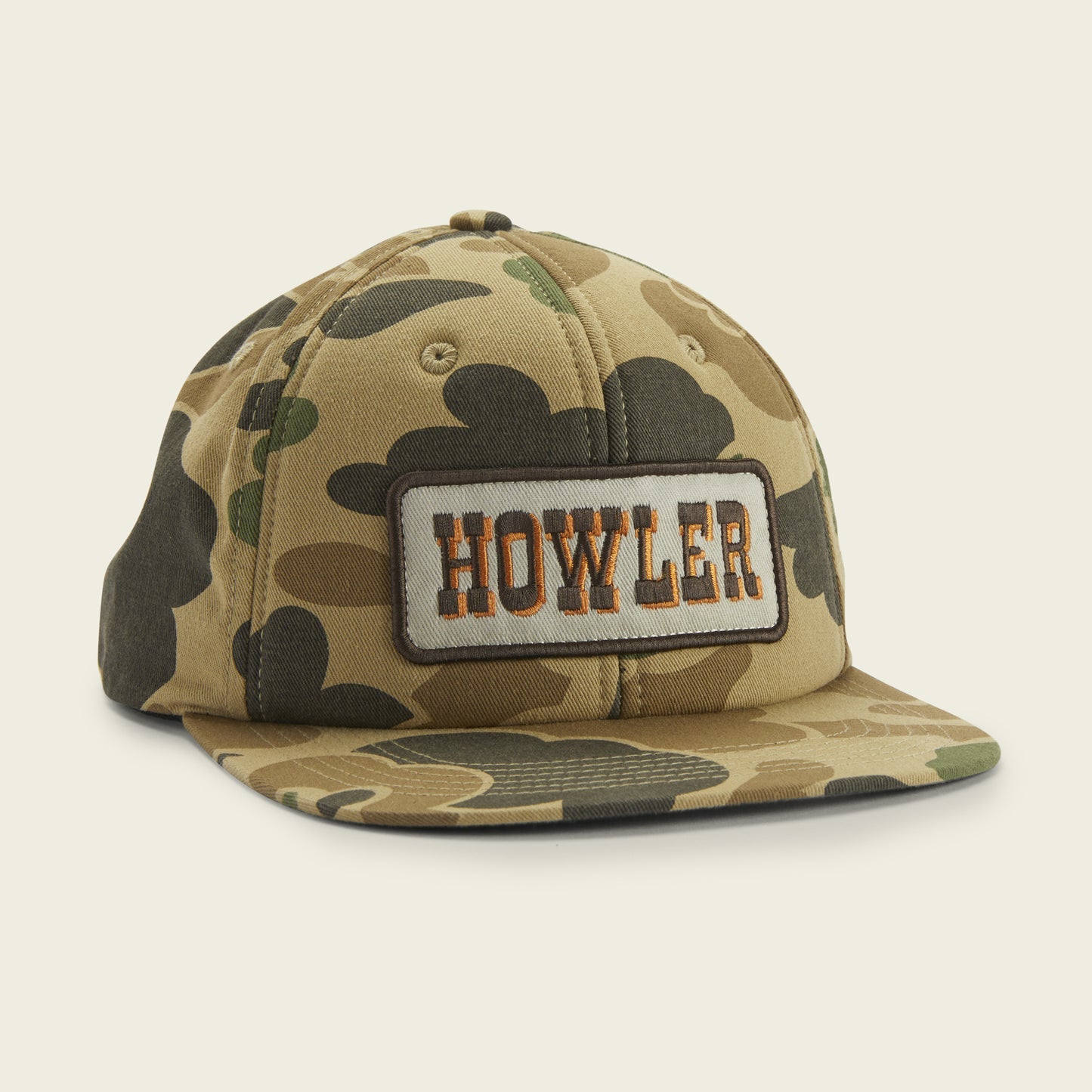 Structured Snapback - Howler Slab Serif : Camo