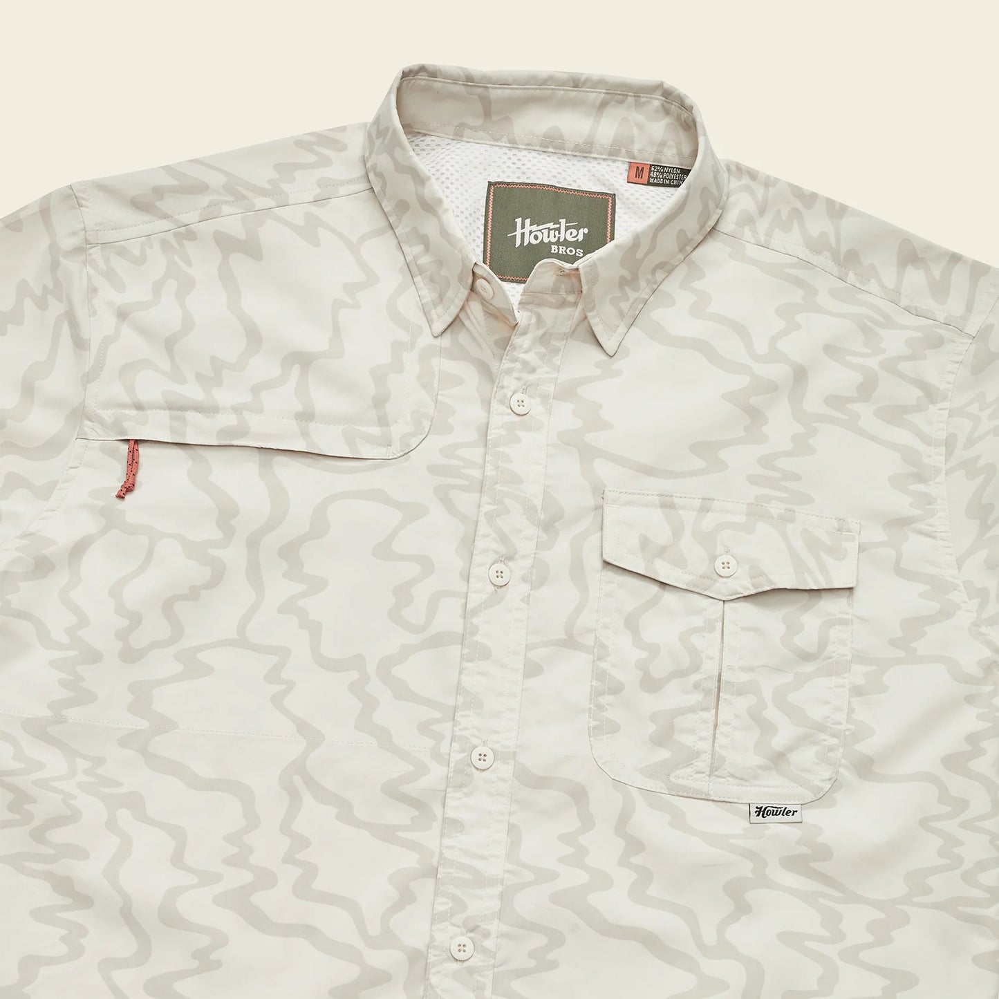 Matagorda Longsleeve : Ocean Motion : Off White