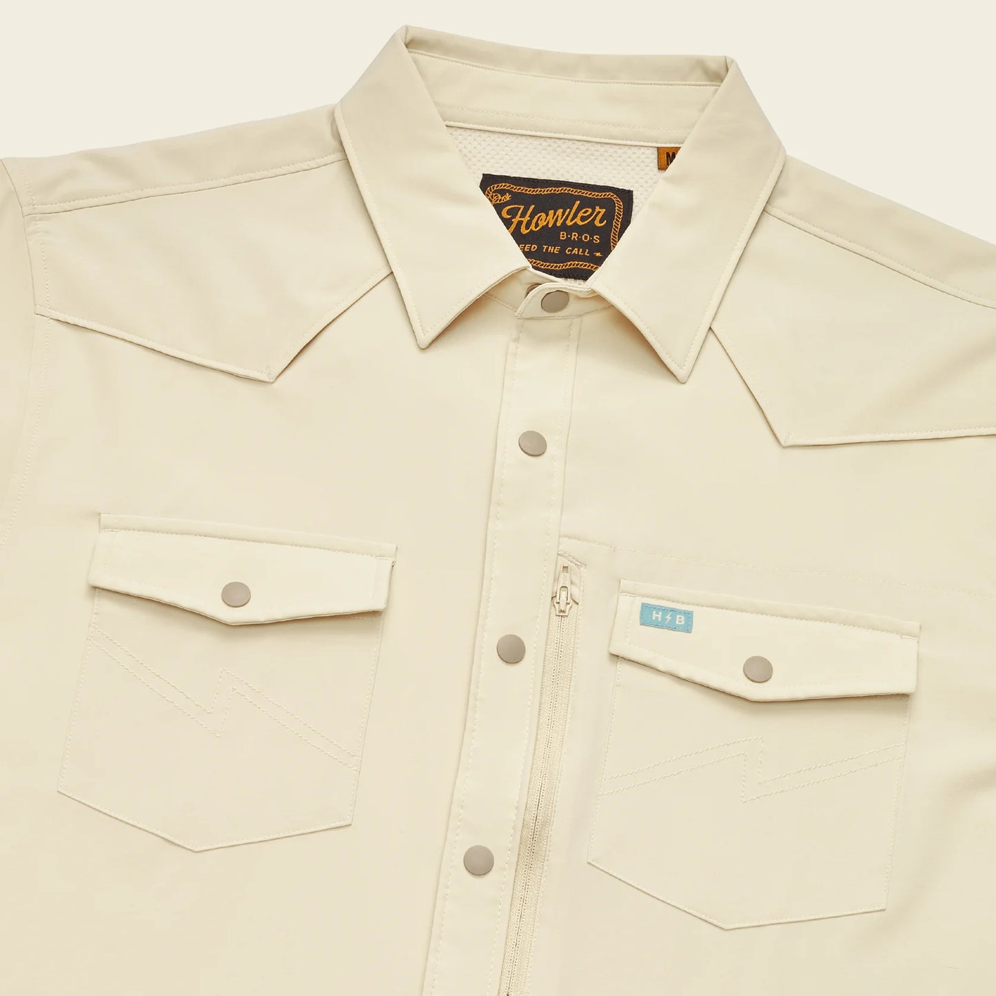 Emerger Tech Shortsleeve : Parchment