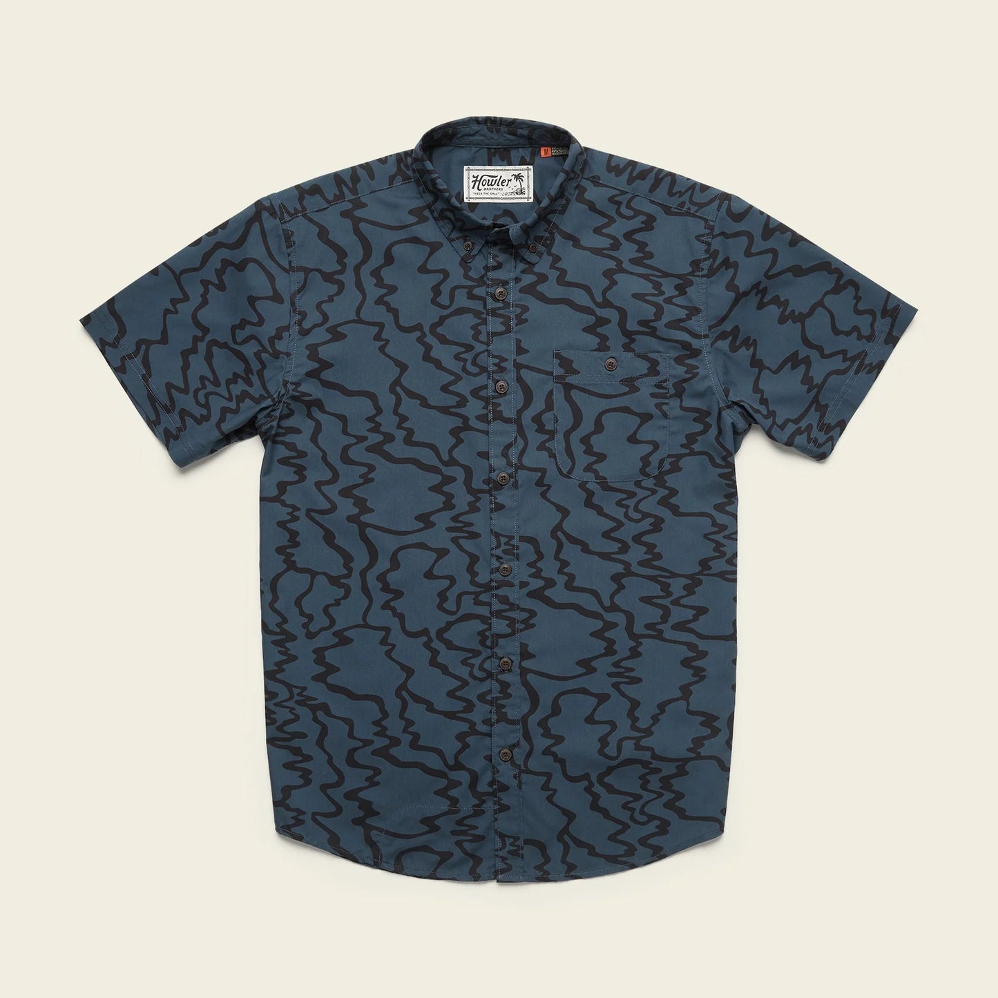 Mansfield Shirt: Ocean Motion - Oil Slick