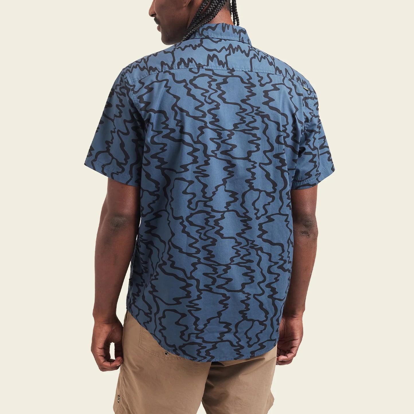 Mansfield Shirt: Ocean Motion - Oil Slick