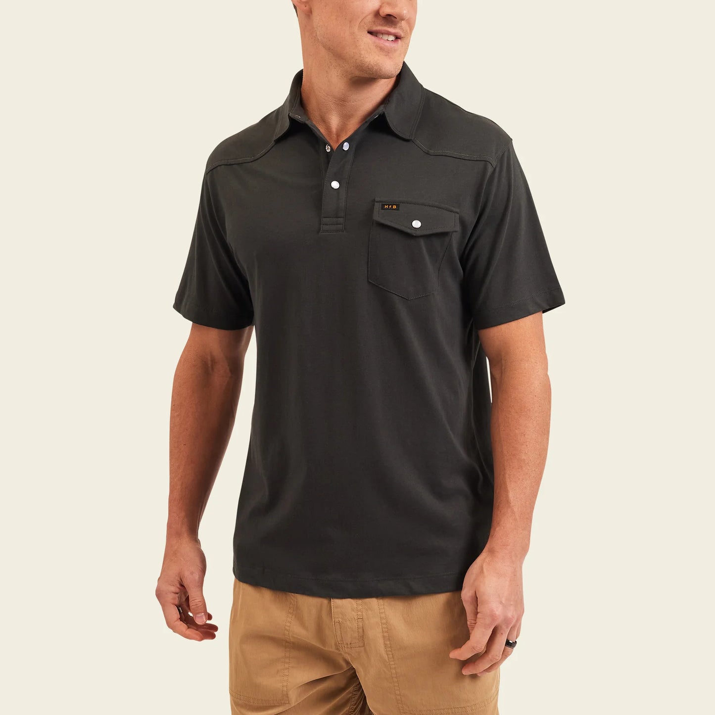 Ranchero Polo: Antique Black