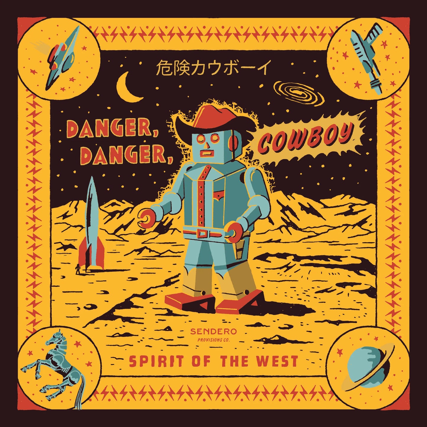 Danger Cowboy Bandana