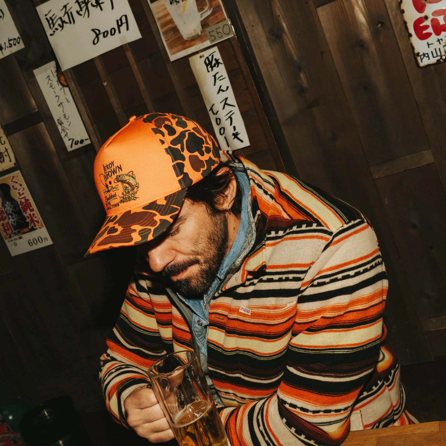 Leroy Brown Hat - Camo