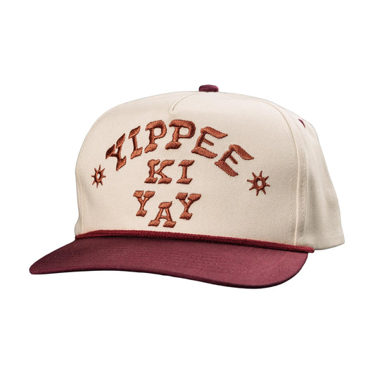 Yippee Ki Yay Hat - White
