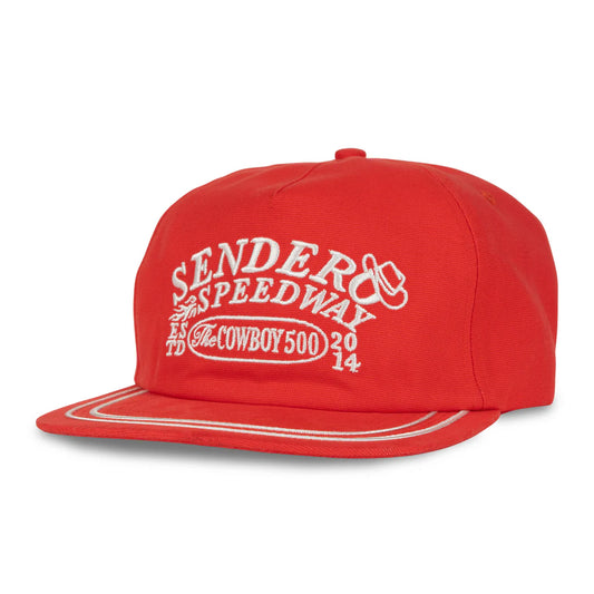 Sendero Speedway Hat - Red