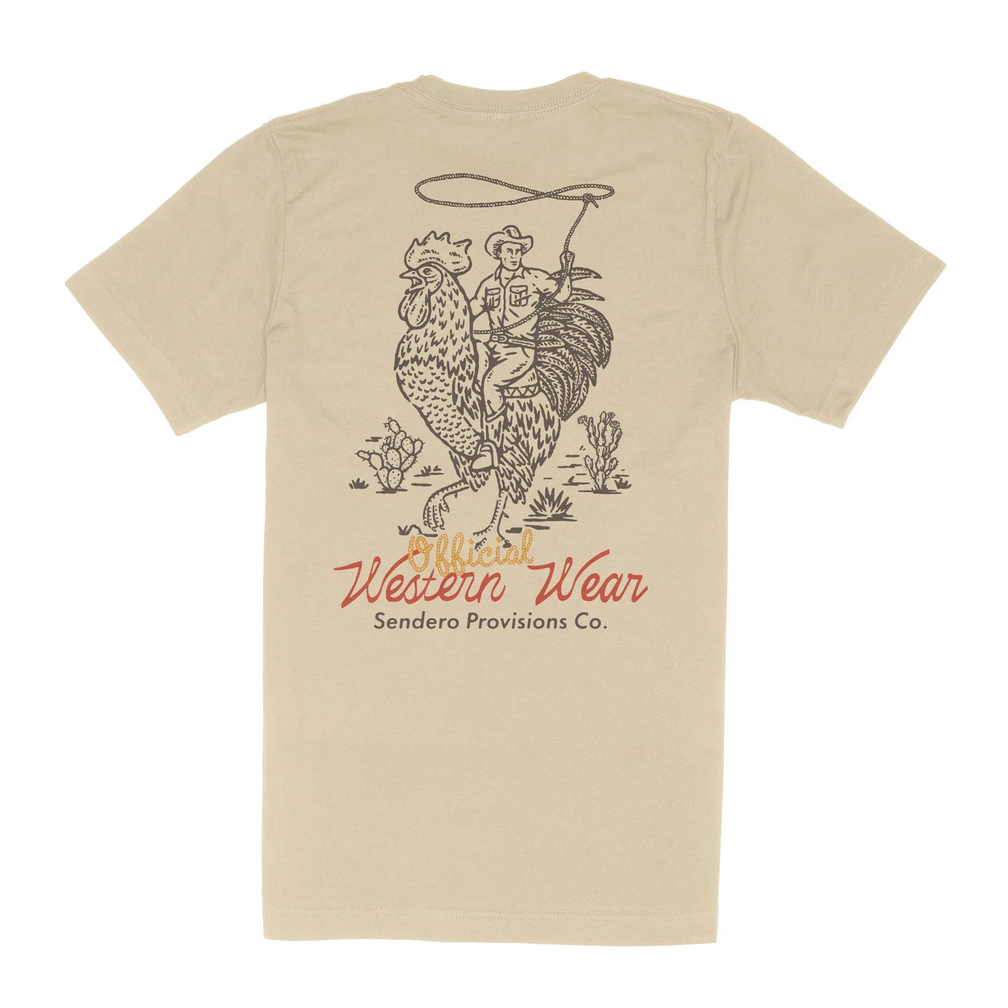 Official Western T-Shirt - Cream