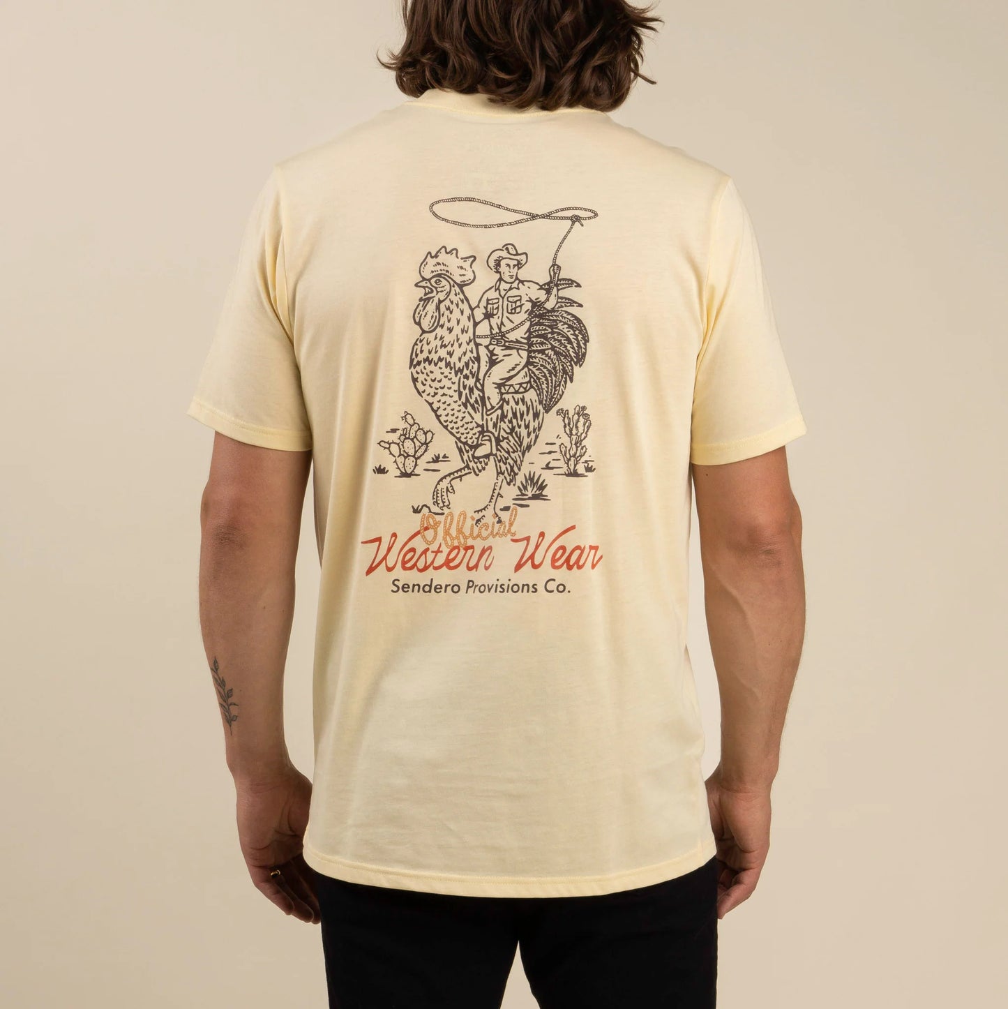 Official Western T-Shirt - Cream