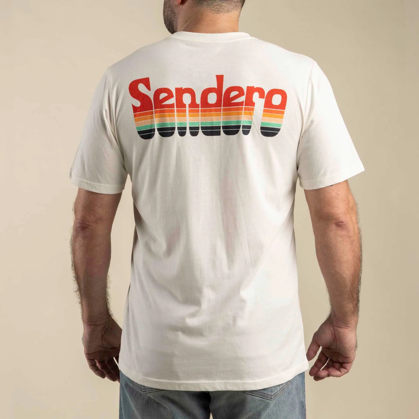 Retro Logo T-Shirt - Vintage White