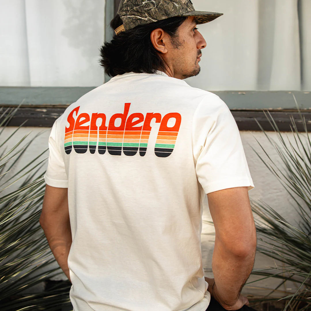 Retro Logo T-Shirt - Vintage White