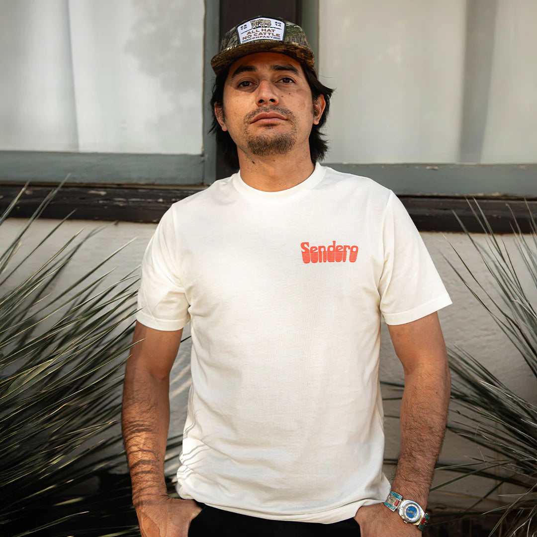 Retro Logo T-Shirt - Vintage White