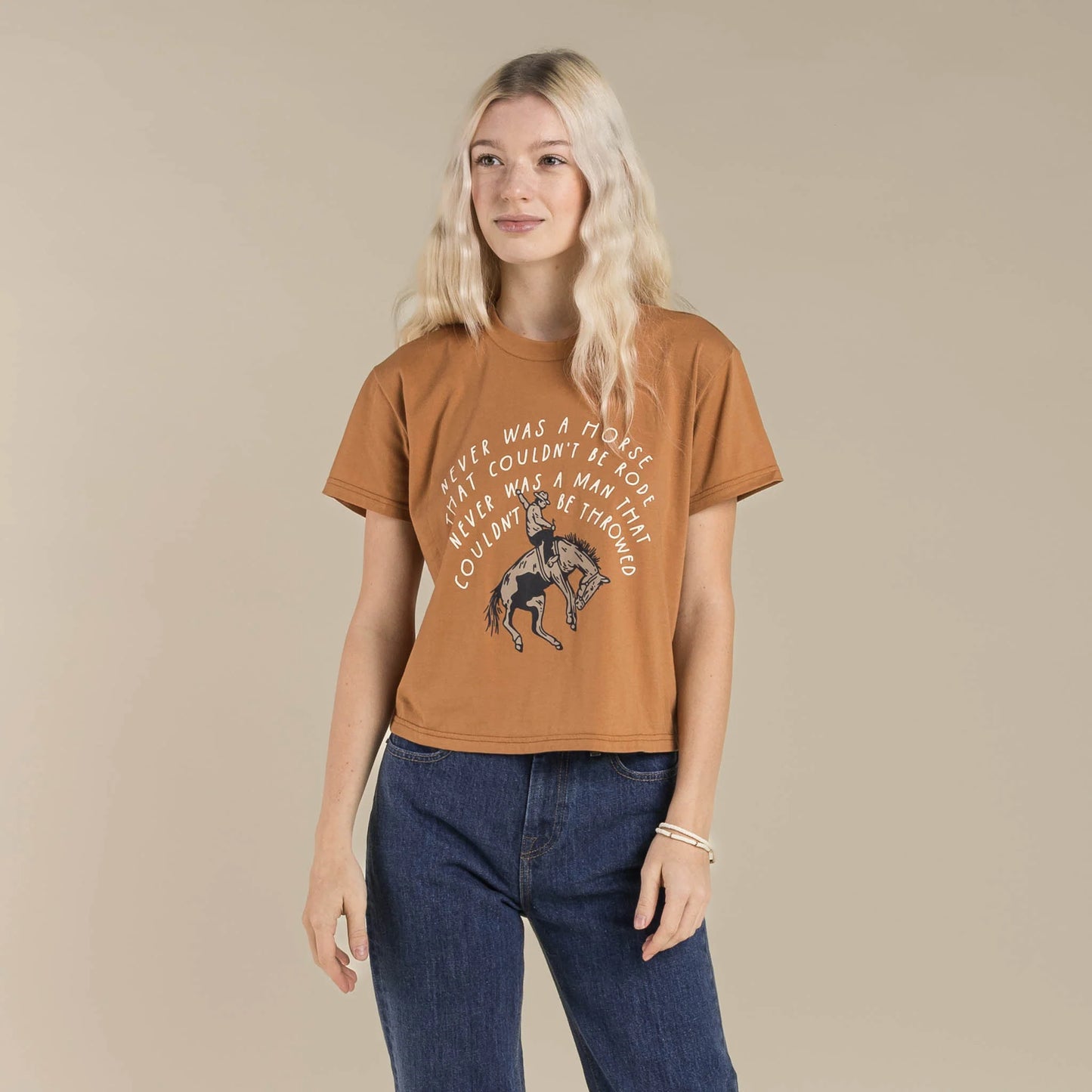 Never Was A Horse Women's Tee - Meerkat