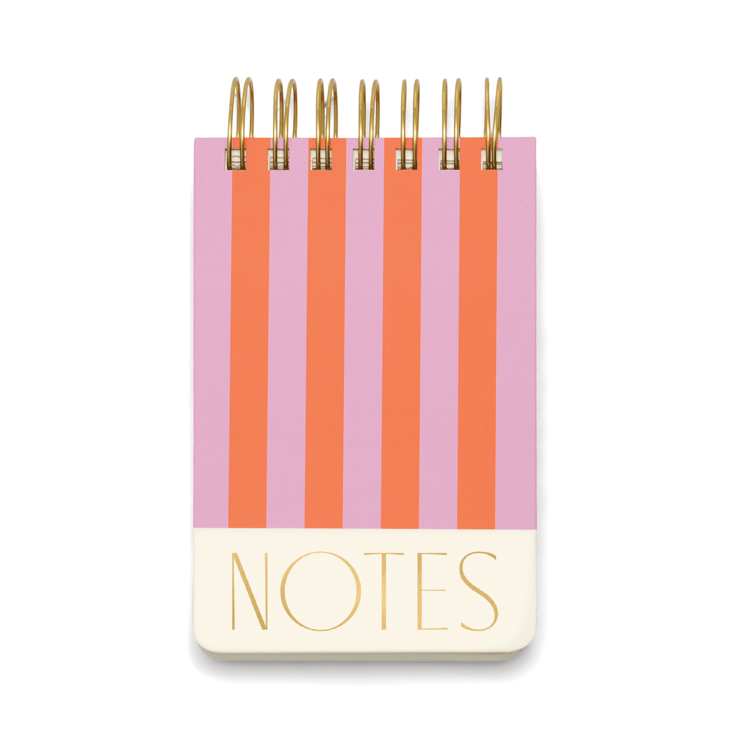Twin Wire Chunky Notepad - Stripes