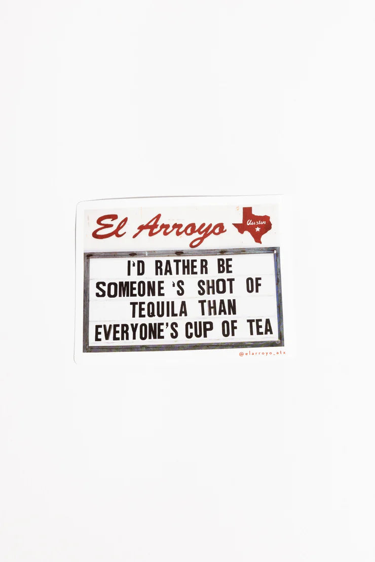Shot of Tequila Sticker