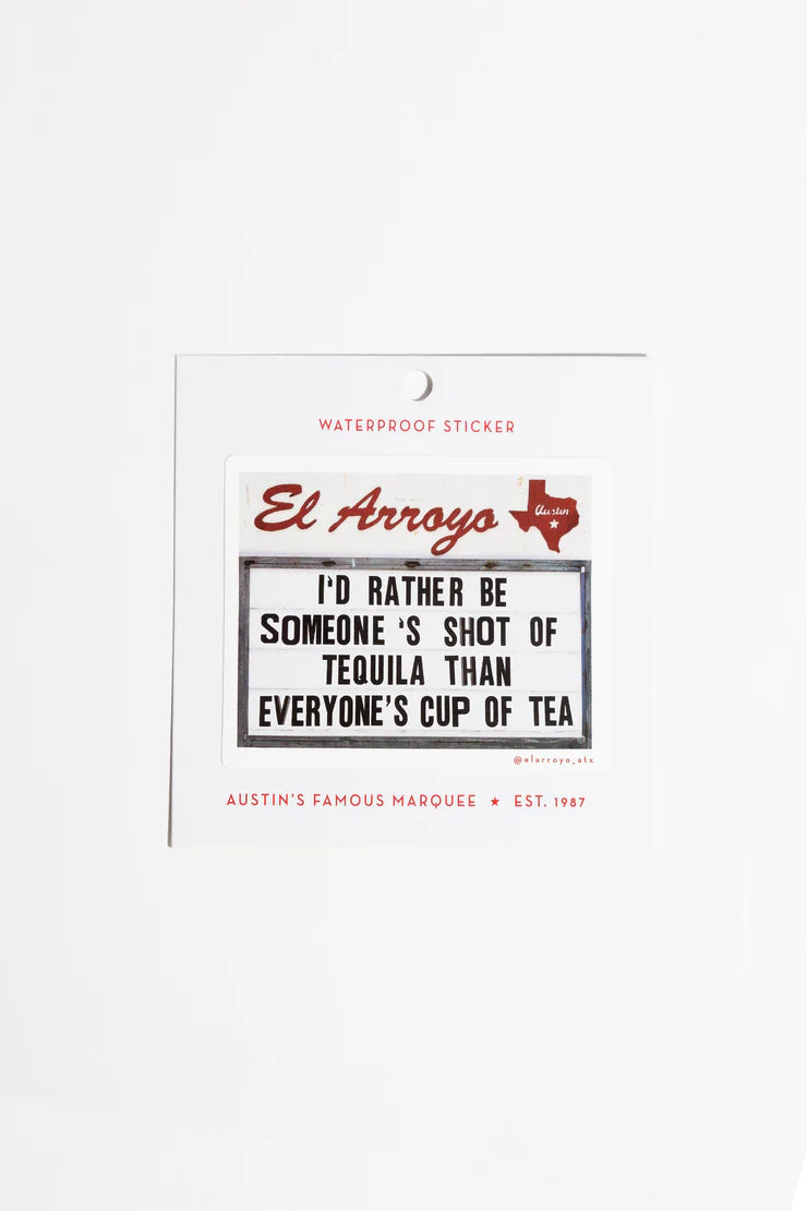 Shot of Tequila Sticker
