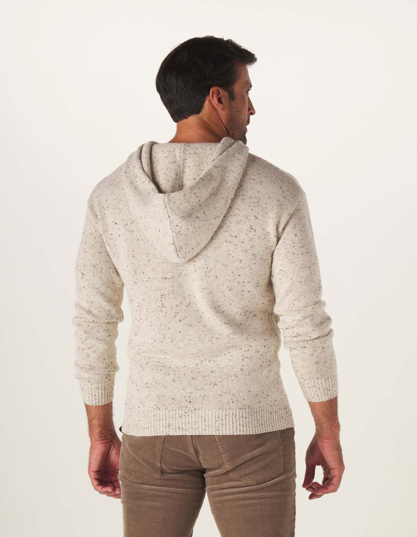 Seawool Nep Hoodie - Cream