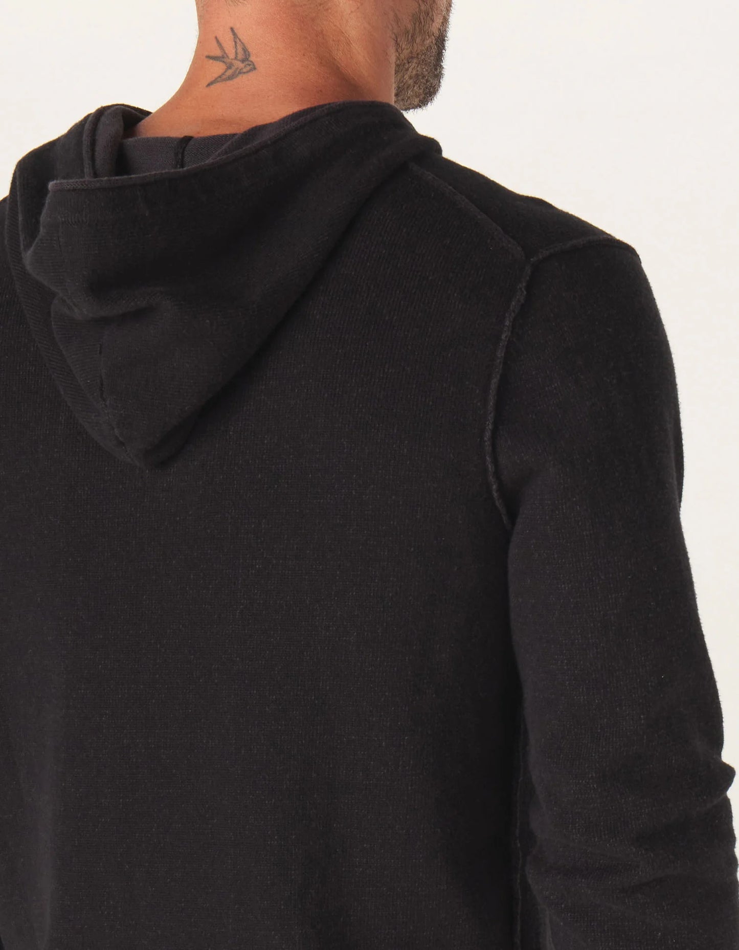 Jimmy Sweater Hoodie - Black