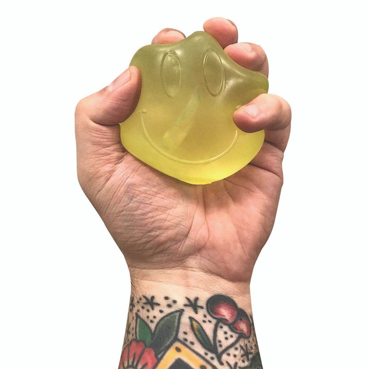 Super Duper Sugar Squisher Toy- Happy Face