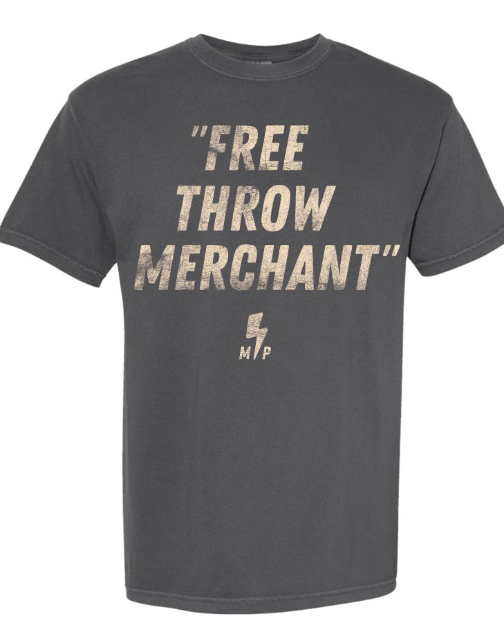 Free Throw Merchant Tee - Pepper