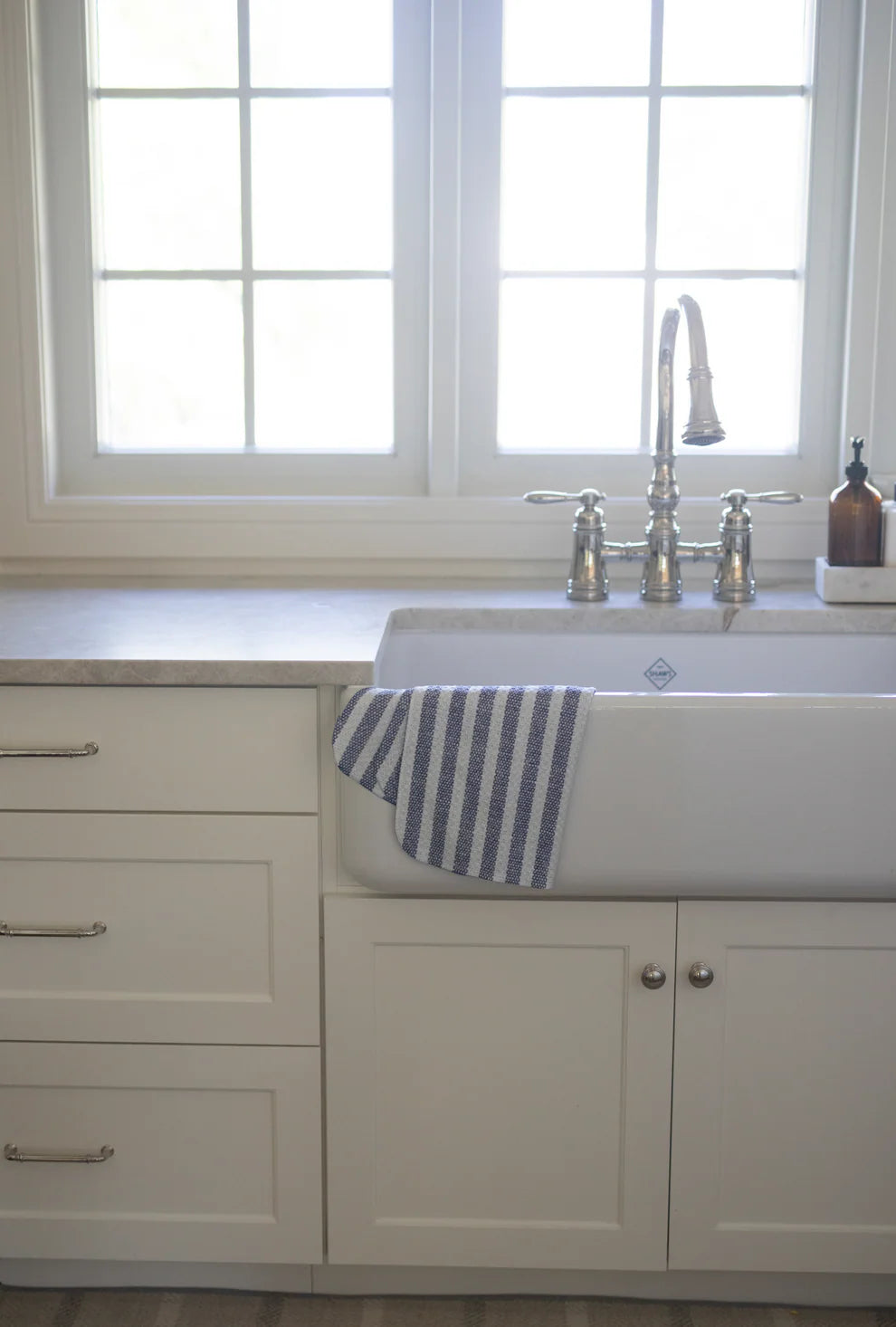 Woven Stripes Tea Towel
