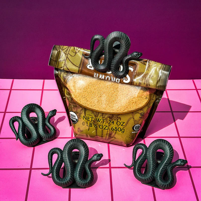 Sssnack Attack - Snake Bag Clips