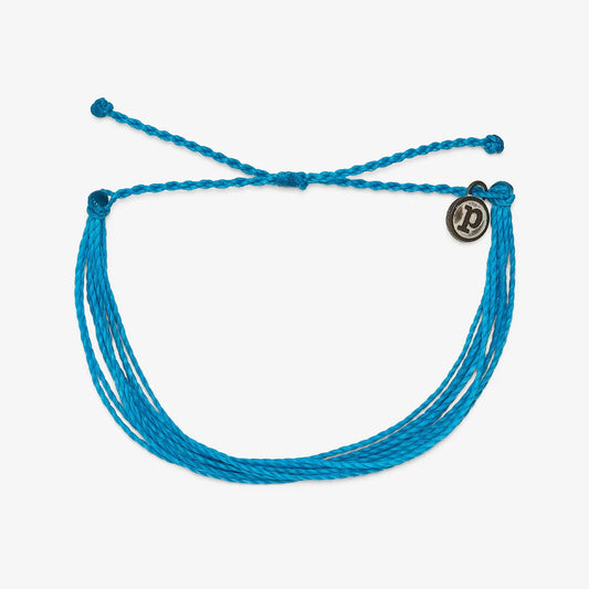 Bright Solid Bracelet - Neon Blue
