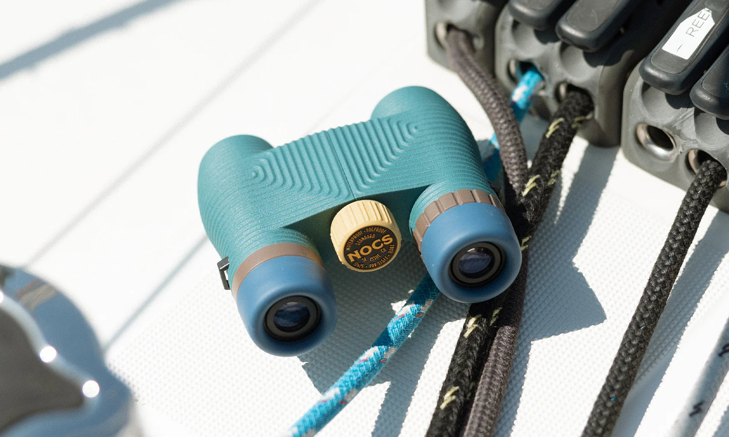 Standard Issue 10x25 Waterproof Binoculars - Pacific Blue II