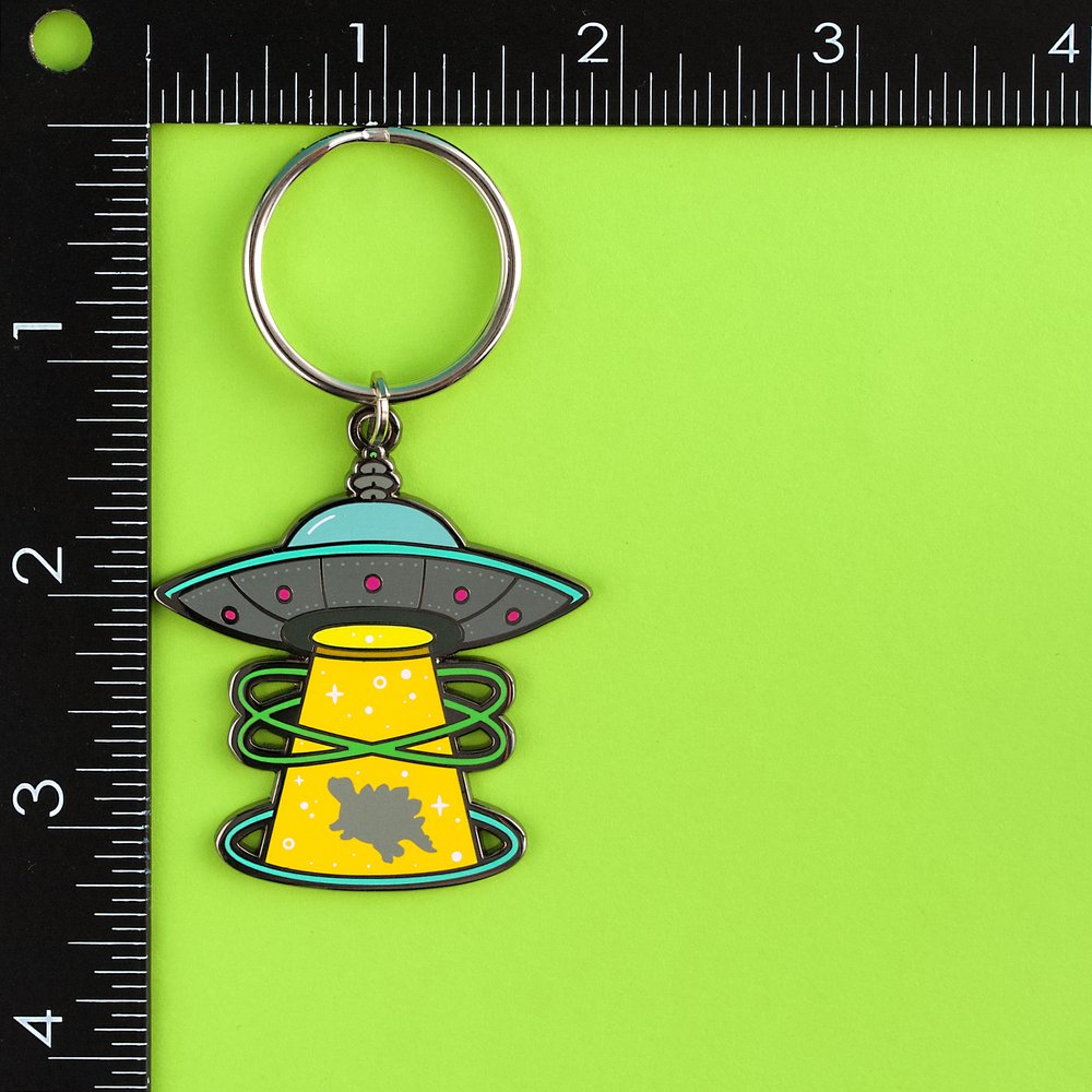 Stego UFO Keychain