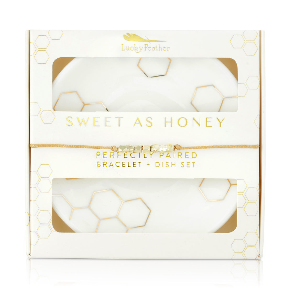 Bracelet + Dish Set - Honey