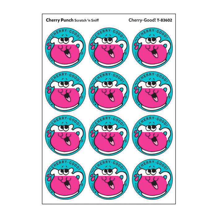Cherry-Good!, Cherry Punch scent Retro Scratch 'n Sniff Stinky Stickers