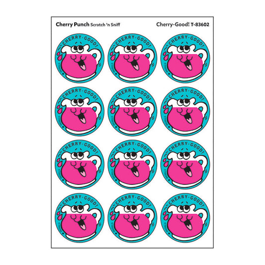 Cherry-Good!, Cherry Punch scent Retro Scratch 'n Sniff Stinky Stickers