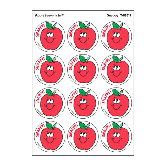 Snappy!, Apple scent Retro Scratch 'n Sniff Stinky Stickers