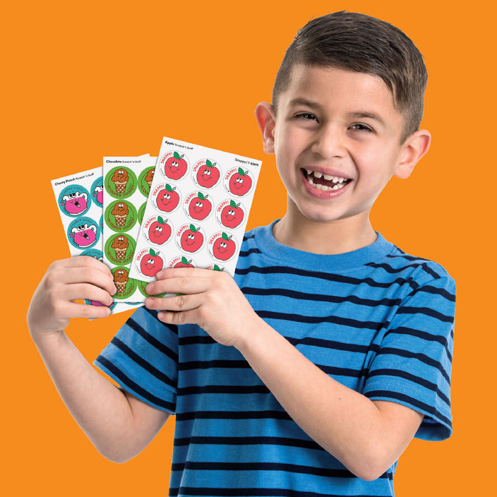 Snappy!, Apple scent Retro Scratch 'n Sniff Stinky Stickers