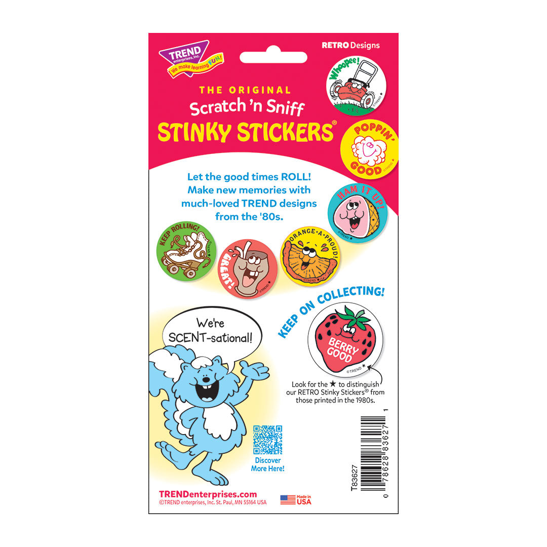 Hot Stuff, Pizza scent Retro Scratch 'n Sniff Stinky Stickers