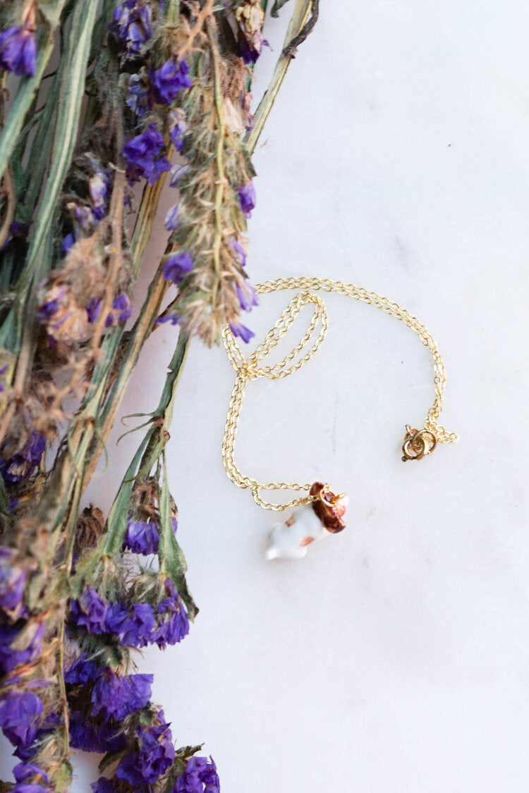 Tiny Jack Russell Necklace