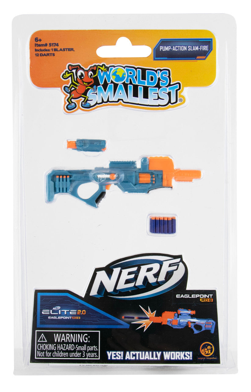 World's Smallest Nerf Blasters