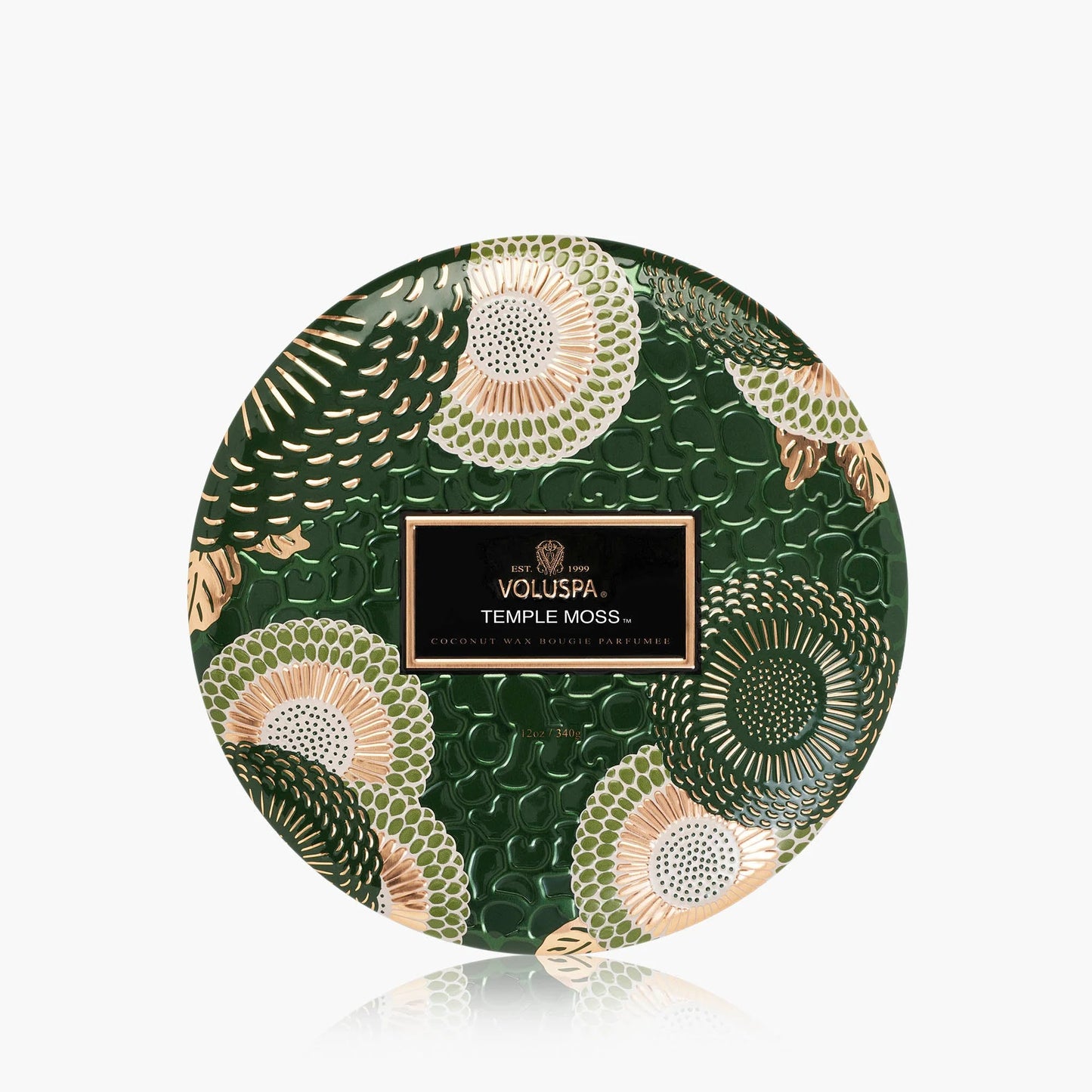 3 Wick Tin Candle - Temple Moss