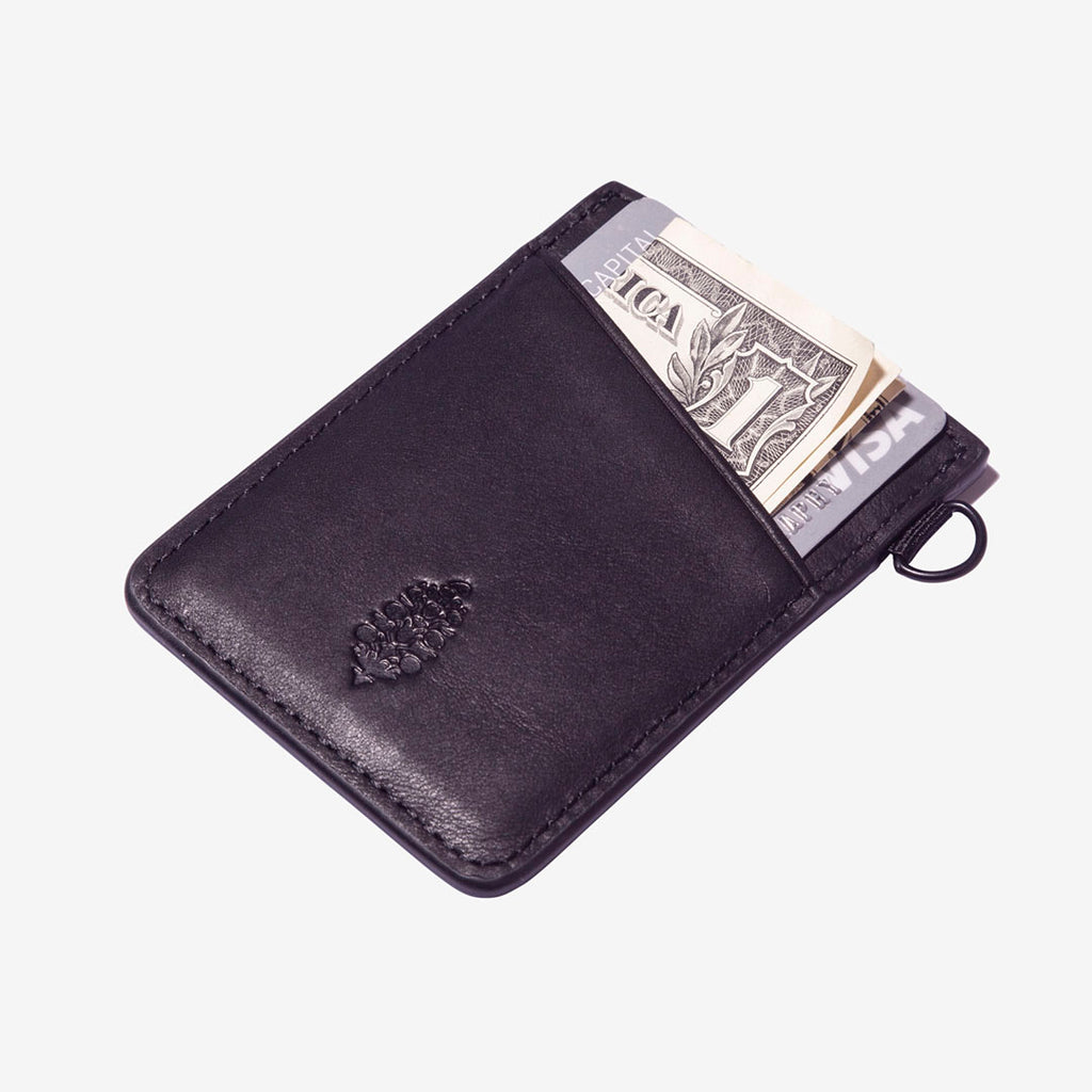 Black Vertical Wallet