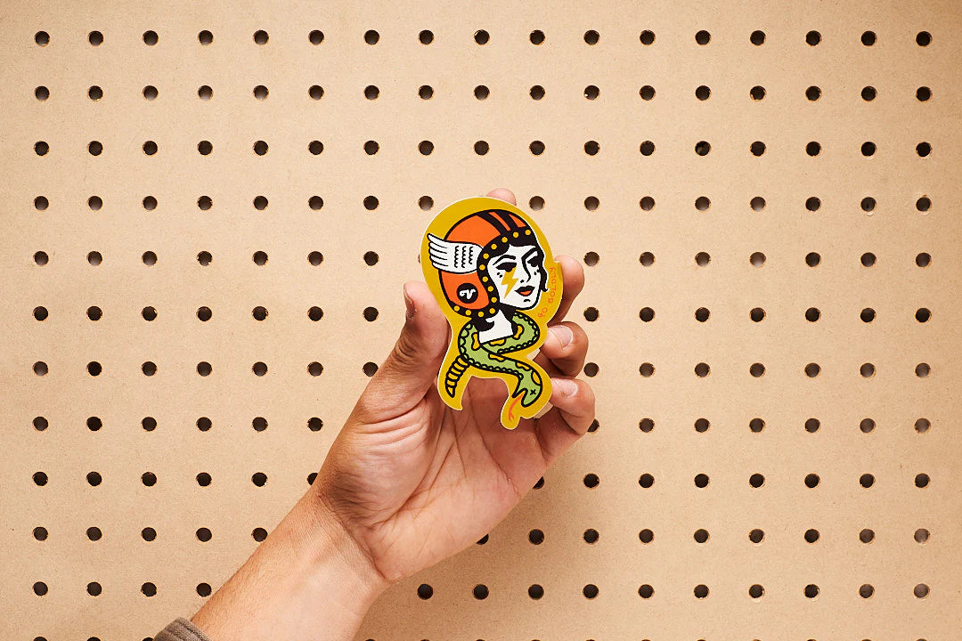 Biker Chic Sticker