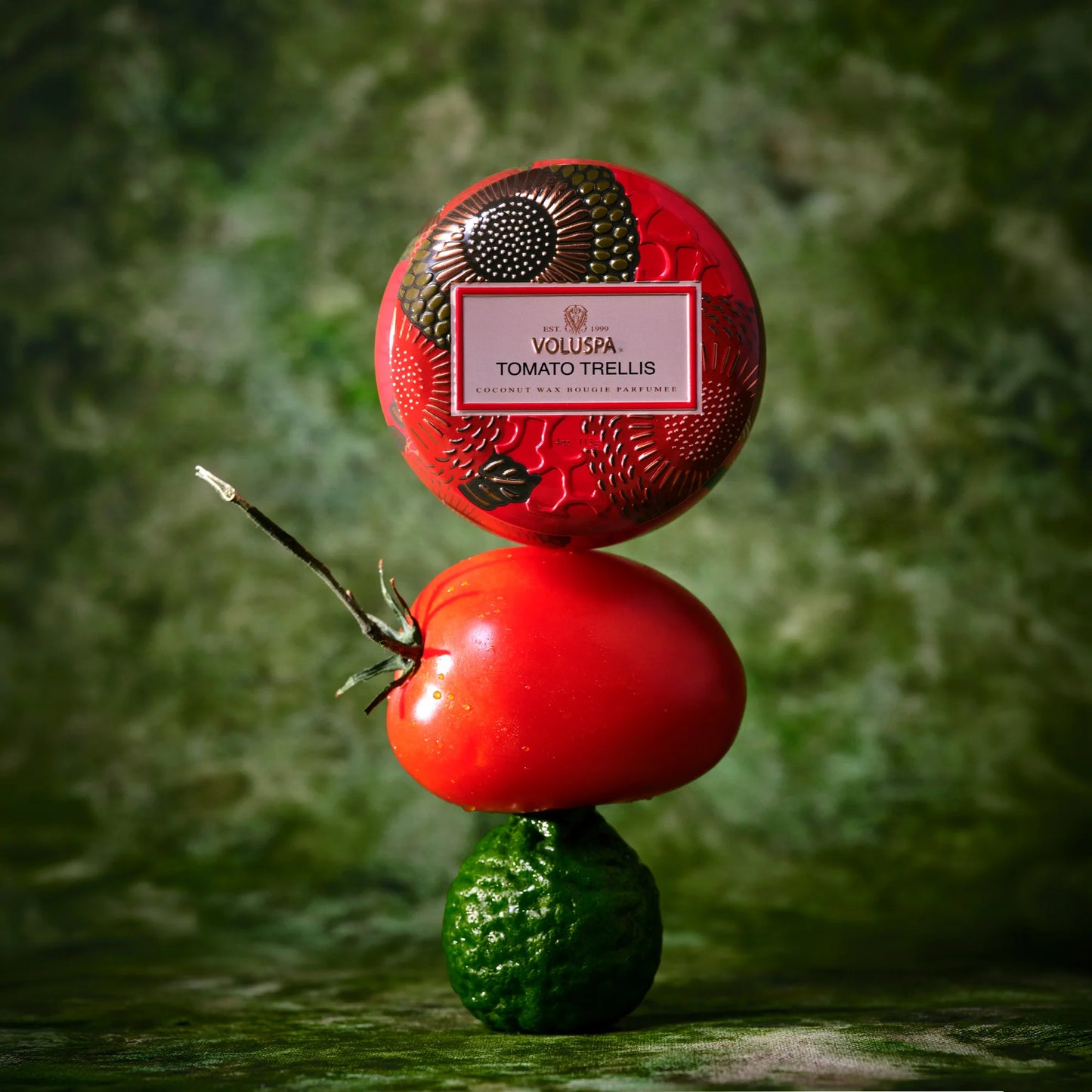 Petite Decorative Candle - Tomato Trellis