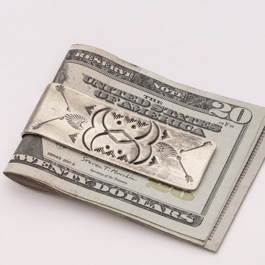 Stamped Money Clip - Axe